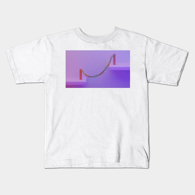 Hyphens Kids T-Shirt by Bruce Brotherton